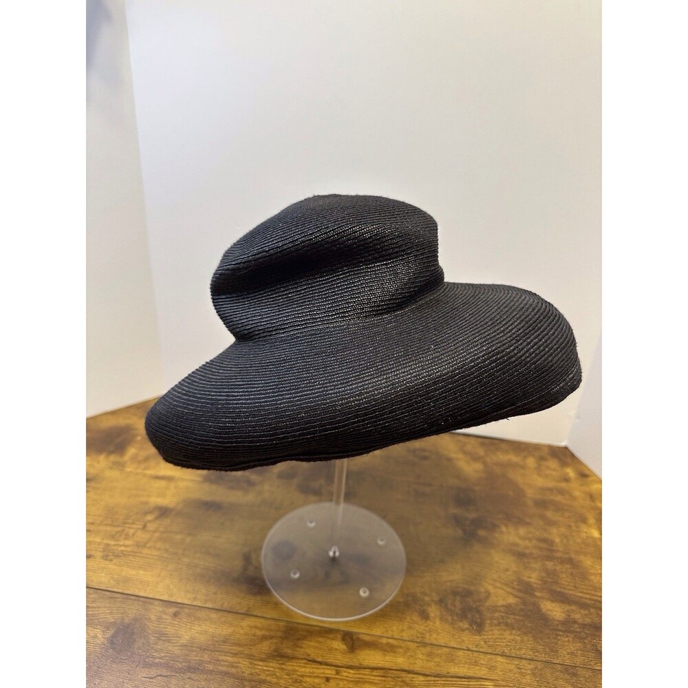 Eric Javits Women’s Black Hat - Picture 2 of 5